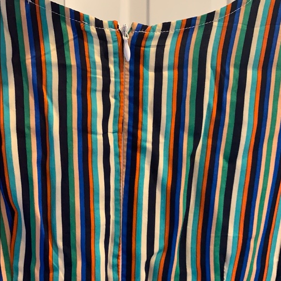 Vici multi color striped dress - Picture 3 of 4